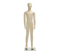 Mannequin complet pour enfant pour vitrine de magasin, présentation de vêtements, durable et réglable pour une utilisation au détail