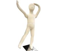 Mannequin Corps Forme Polystyrène Enfants Mannequin pour Projets De Couture, 1-14 Ans Enfant Plein Corps Robe Forme Mannequin pour Vitrine Chambre Salle De Travail, 6 Years Old