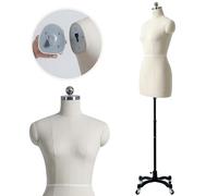 mannequin couture femme grande taille, présentoir pour magasin de vêtements, atelier de couture ou bureau d'études, mannequin de couture réglable,WITHOUTarms-M82