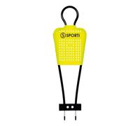 Mannequin d’entraînement de 33 cm de largeur Sporti - noir/jaune - 106 cm