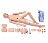 Mannequin d'allaitement pour entraînement médical - Simulateur de mannequin complet pour les soins de traumatisme et la pratique des infirmières, idéal pour les stages et la formation des personnes