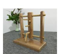 Mannequin de Bois Wing Chun Ornements de Bureau, Wing Chun Kung Fu Collection d'ornements, Assemblage Manuel de Bricolage, pour la décoration des Amateurs de Kung Fu (Grey : B)