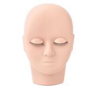 Mannequin de cils Double couche, Extension de cils, paupières amovibles, pratique du maquillage (Rose)