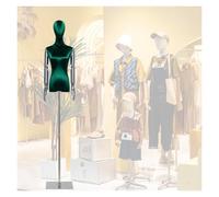 Mannequin de Couture Ajustable pour Femme - 53 à 77 Pouces - Présentoir pour Couture, vêtements et Bijoux - Idéal pour Les Petites Tailles (H, S à S) avec Base Stable
