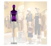 Mannequin de Couture Ajustable pour Femme - Présentoir de Couture de 53 à 77 Pouces pour vêtements et Bijoux pour Femmes - Idéal pour la Couture, l'essayage et la création de Mode (D, S à S)