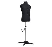 Mannequin de Couture Ajustable pour Homme Crème Taille 37-45 Vitrine vidaXL