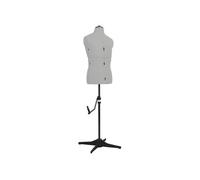 Mannequin de couture ajustable pour homme Gris Taille 37 45