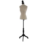 Mendler Mannequin de couture buste féminin T220 – mousse crème