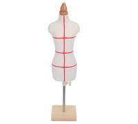 Mannequin de Couture Femme 1/3, Forme Ajustable pour Poupée | Coton Extensible, Bois et PU, Proportions Réalistes, Base Stable, Usage Bureau et Cours