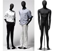 Mannequin de Couture Flexible et Pliable pour Homme et Femme, Grand modèle, Corps Entier, épinglable, Bras réglables et Jambes Pliables, Support en métal (Taille : Homme de 180 cm