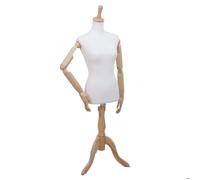 Mannequin de couture HWC-Q23 en plastique et bois, certifié MVG