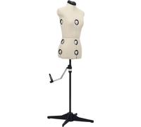 Mannequin de couture Réglable Femme Crème S Taille 33-40