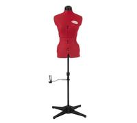 Singer FG952 Mannequin de Couture réglable Femme Buste Taille 36 à 44 S/M - Rouge