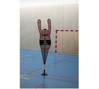 D-Man Basketball - Mannequin défensif avec Base lestée + Slalom (1 pièce)