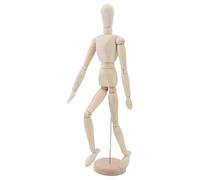 Mannequin de dessin d'artiste en bois, articulations du corps flexibles et réalistes, figure humaine, dessin de marionnettes, poupées en bois pour croquis, peinture