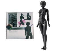 Mannequin de dessin, mannequin de dessin simulé posable en PVC bricolage modèle figurine articulée pour croquis artistes peinture, femme, figure pour un usage quotidien
