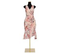Mannequin de fenêtre pour femme, demi-corps, torse, porte-mannequin, porte-vêtements avec tête, bras en bois et socle pour présentation de créations de couture