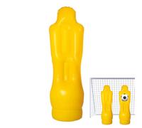 Mannequin de football gonflable portable pour entraînement | Équipement d'entraînement de football multifonction pour | Adolescents, adultes, entraînement de de but et exercices