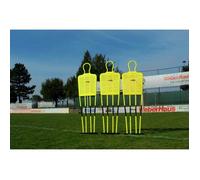 Mannequin de football pour coup franc - POWERSHOT - PROFESSIONNEL - Jaune - Pour entrainement foot