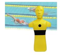 Mannequin de Forage de Noyade, Mannequin d'entraînement au Sauvetage, Structure Monobloc, adapté aux Exercices simulés dans Les piscines, Les plages et Les rivières(Yellow)