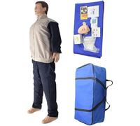 Mannequin de Formation Aux Premiers Secours Professionnel Adulte Simulation Cardiopulmonaire Kit Complet pour Fournitures D'enseignement Médical Modèle de Formation