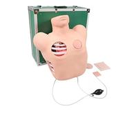 Mannequin de Formation de thoracentèse Modèle de Drainage de Pneumothorax factice Humain simulé après Un traumatisme THO