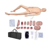 Mannequin De Formation Infirmière Avancée, Mannequin De Soins Infirmiers Grandeur Nature, Modèle Pédagogique Multifonctionnel, Mannequin Anatomique Humain En PVC Pour La Pratique(Male)