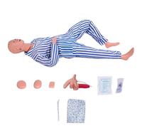 Mannequin de formation infirmière, mannequin masculin complet du corps, mannequin médical pour soins infirmiers grandeur nature, modèle éducatif multifonctionnel, modèle anatomique humain en PVC avec