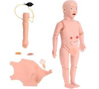 Mannequin de formation infirmière pédiatrique, peau de poitrine remplaçable pour l'éducation médicale