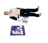 Mannequin de formation RCP avancé avec logiciel et simulateur AED, modèle anatomique humain pour entraînement aux premiers secours