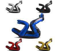 DAAN MMA Sac de frappe factice pour judo, lutte, position assise, soumission du JIU Jitsu brésilien, auto-défense en vinyle, multicolore, 170 cm non rempli (noir/jaune)