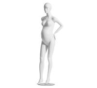 Mannequin de grossesse pour présentation, forme de torse féminine avec support pour vêtements de maternité, léger et facile à déplacer