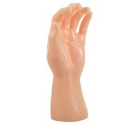 Mannequin de Main Gauche en Plastique pour Bijoux et Moufles de Ski | Finition Lisse sans Joint, Forme Réaliste, Usage sur Bureau ou Salons, pour Bijoutiers et Photographes