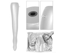 Mannequin de mannequin gonflable en PVC pour chaussettes et bas pour expositions