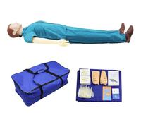Mannequin de RCR Complet pour Adultes Kit de Formation Aux Premiers Secours Mannequin D'entraînement pour Médecins Formation Infirmière, Enseignement Médical