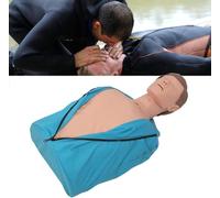 Mannequin de Réanimation Cardio-Pulmonaire Modèle Humain Demi-Corps En Caoutchouc pour La Formation À La Respiration Artificielle pour L'hôpital, L'école Et L'enseignement
