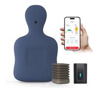 Mannequin de réanimation RCP - Mannequin gonflable XFT pour la réanimationRCP, dispositif de retour de compression pour formateurs DEA et formations de groupe avec pompe à air, XFT-2017