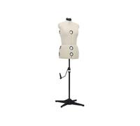 Mannequin de robe ajustable pour femme Crème M Taille 40 46