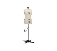 Mannequin de robe ajustable pour femme Crème M Taille 40 46