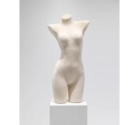 Mannequin de robe en velours incurvé pour lingerie et maillot de bain, modèle de torse féminin pour vitrine de boutique et photographie de produits - Design sans support