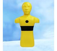 Mannequin De Sauvetage Aquatique - Simulation Piscine/Plage/rivière, Modèle Réaliste D'entraînement Et d'exercice D'incendie for Les Compétitions avec Trois Ports D'injection d'eau(Yellow)