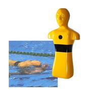 Mannequin De Sauvetage en Eau Vive,Mannequin D'entraînement Au Sauvetage en Eau Vive Orange/Jaune,équipement Sauvetage en Cas Noyade,Aucune Installation Requise(Yellow)