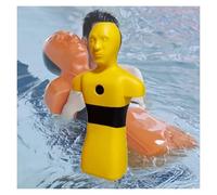 Mannequin De Simulation De Sauvetage Aquatique, avec 3 Trous D'entrée Et De Sortie, for Exercices De Remorquage en Piscine Et De Noyade(Yellow)