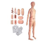 Mannequin De Soins 170 Cm, Modèle De Formation Aux Soins Infirmiers | Hygiène, Injections, Cathétérisme, Soins Des Plaies, Réanimation, Étudiants Infirmiers, Pratique Clinique