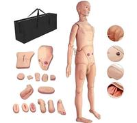 Mannequin de Soins aux Patients en PVC, Mannequin de Formation Masculin et féminin, Corps Entier adapté à l'enseignement des compétences de Formation médicale des étudiants