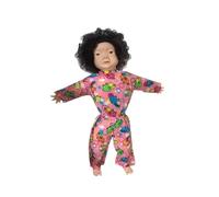 Mannequin de soins for nourrissons, modèle de bébé atteint de malformations/syndrome de Down, avec une peau douce, élastique et complètement imperméable