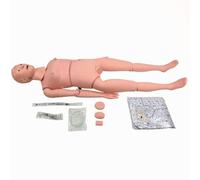 Mannequin de Soins Infirmiers de Base,Masculin et Féminin Modèle Anatomique Humain Modèle Pédagogique Adulte de 160 Cm pour Les Écoles de Médecine et de Soins Infirmiers Female