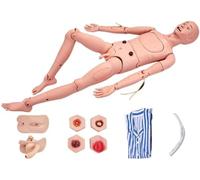 Mannequin De Soins Infirmiers Grandeur Nature Pour Formation Clinique | Modules Interchangeables, Articulations Réalistes, Soins Variés, Étudiants Infirmiers, Simulation Pratique En Clinique