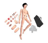 Mannequin De Soins Professionnels Pour Patients, Simulateur De Formation Complet Du Corps, Modèle Humain Gériatrique Masculin Et Féminin, Mannequin De Compétences Infirmières(Female)