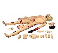 Mannequin de traumatisme pour formation médicale - 170 cm - Mannequin de corps pour soins aux patients pour l'éducation infirmière - démontable et assemblé pour la pratique pratique pratique